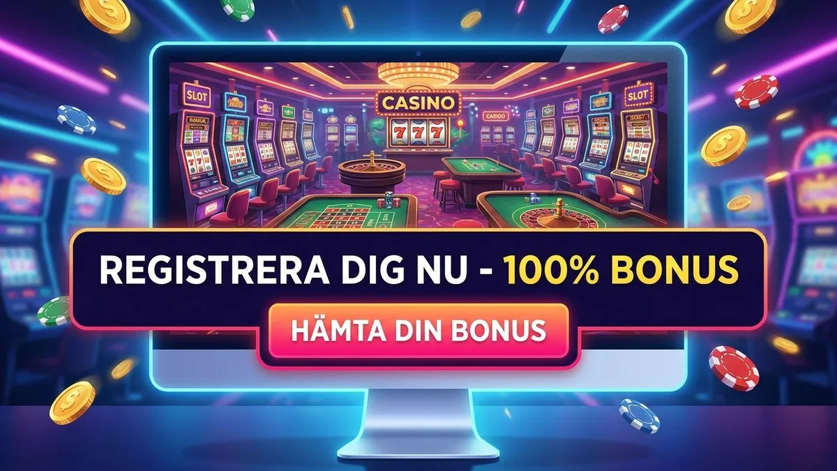Registrera dig med bonus